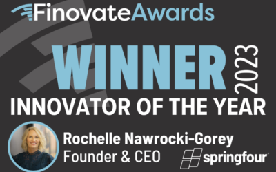 SpringFour Founder & CEO Wins Finovate Innovator of the Year