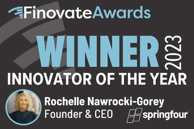 SpringFour Founder & CEO Wins Finovate Innovator of the Year