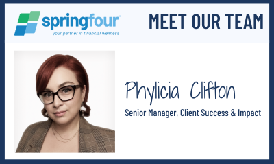 Meet the SpringFour Team — 5 questions for Phylicia Clifton