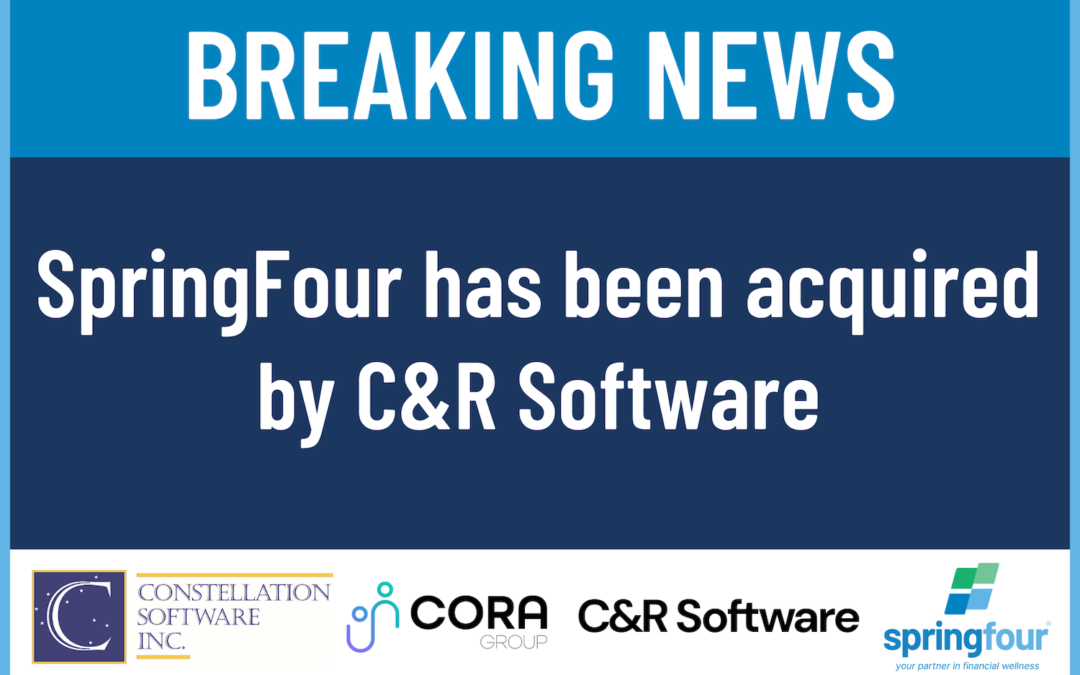 C&R Software Acquires SpringFour, Expanding Reach of Financial Health Solutions